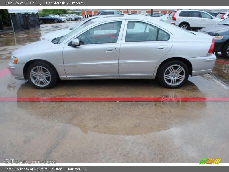 Silver Metallic / Graphite 2009 Volvo S60 2.5T