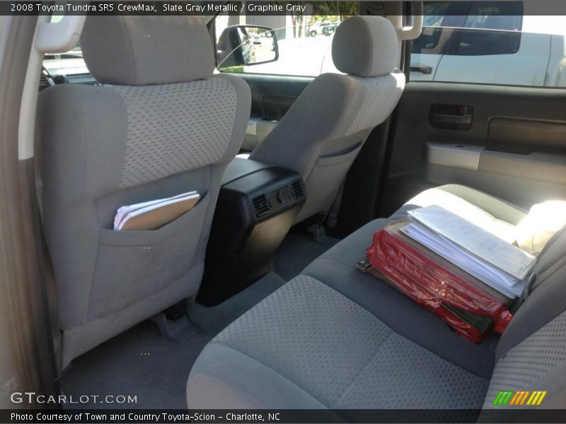Slate Gray Metallic / Graphite Gray 2008 Toyota Tundra SR5 CrewMax