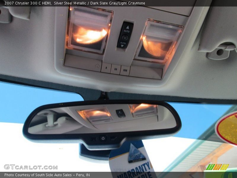 Silver Steel Metallic / Dark Slate Gray/Light Graystone 2007 Chrysler 300 C HEMI