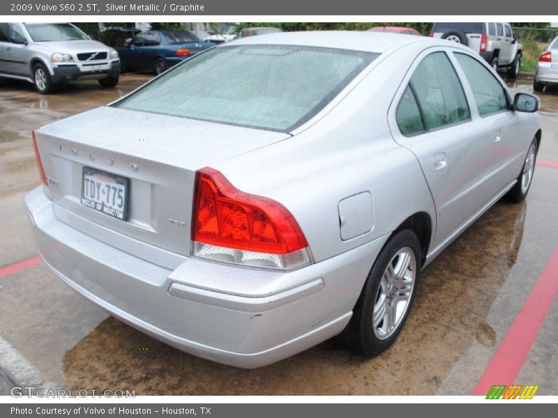 Silver Metallic / Graphite 2009 Volvo S60 2.5T