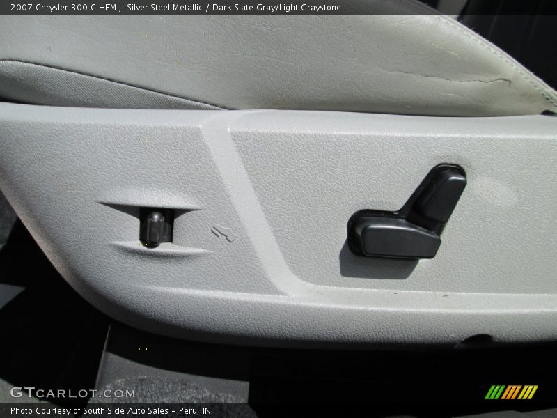Silver Steel Metallic / Dark Slate Gray/Light Graystone 2007 Chrysler 300 C HEMI