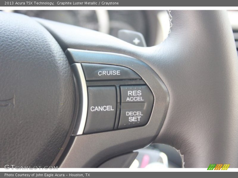 Graphite Luster Metallic / Graystone 2013 Acura TSX Technology