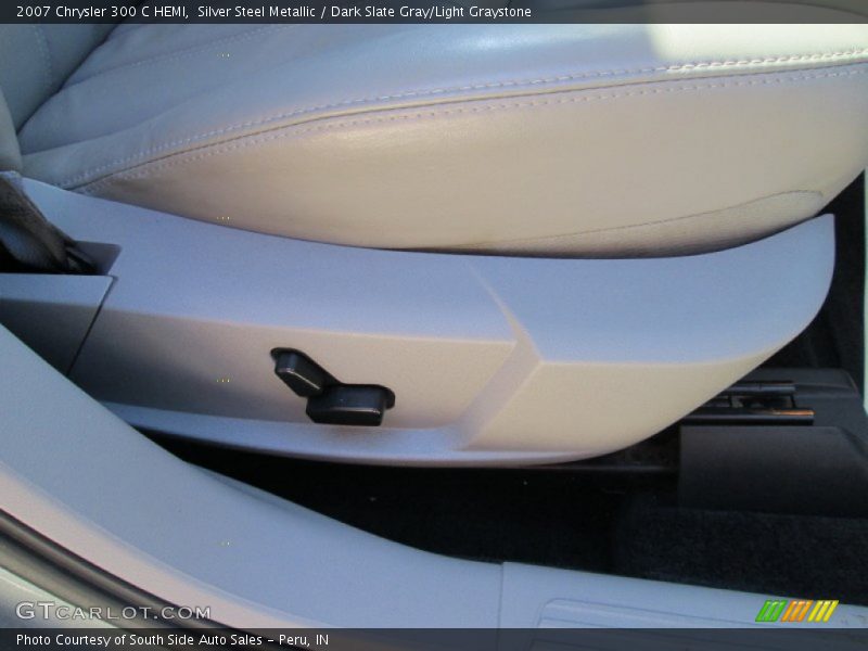 Silver Steel Metallic / Dark Slate Gray/Light Graystone 2007 Chrysler 300 C HEMI