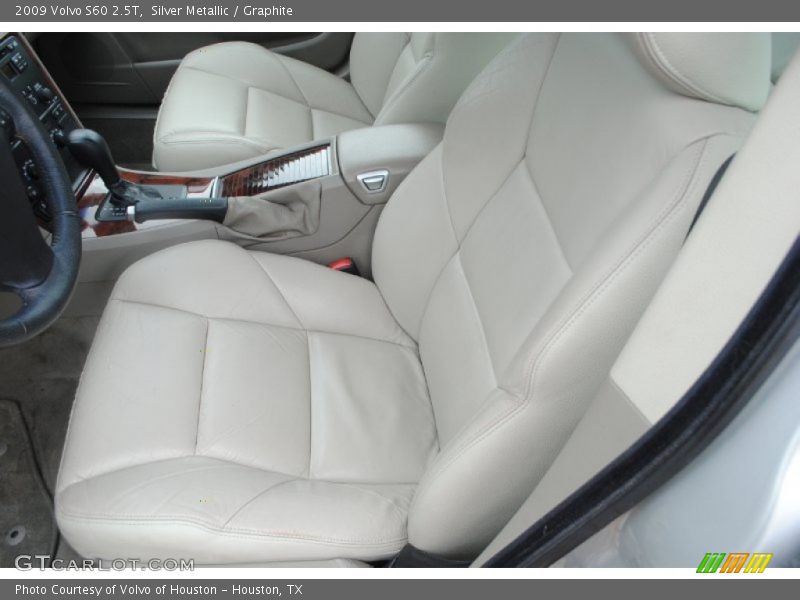 Silver Metallic / Graphite 2009 Volvo S60 2.5T