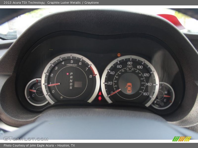 Graphite Luster Metallic / Graystone 2013 Acura TSX Technology