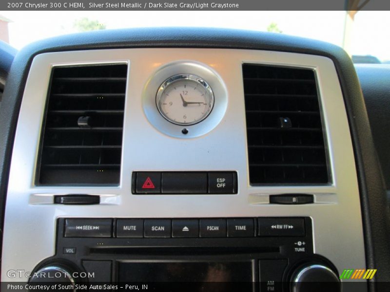 Silver Steel Metallic / Dark Slate Gray/Light Graystone 2007 Chrysler 300 C HEMI