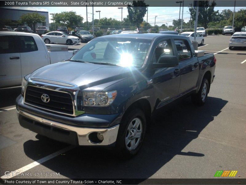 Slate Gray Metallic / Graphite Gray 2008 Toyota Tundra SR5 CrewMax