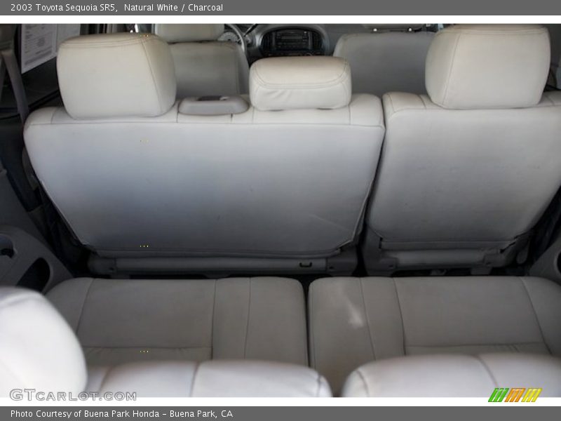 Natural White / Charcoal 2003 Toyota Sequoia SR5
