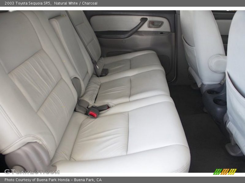 Natural White / Charcoal 2003 Toyota Sequoia SR5