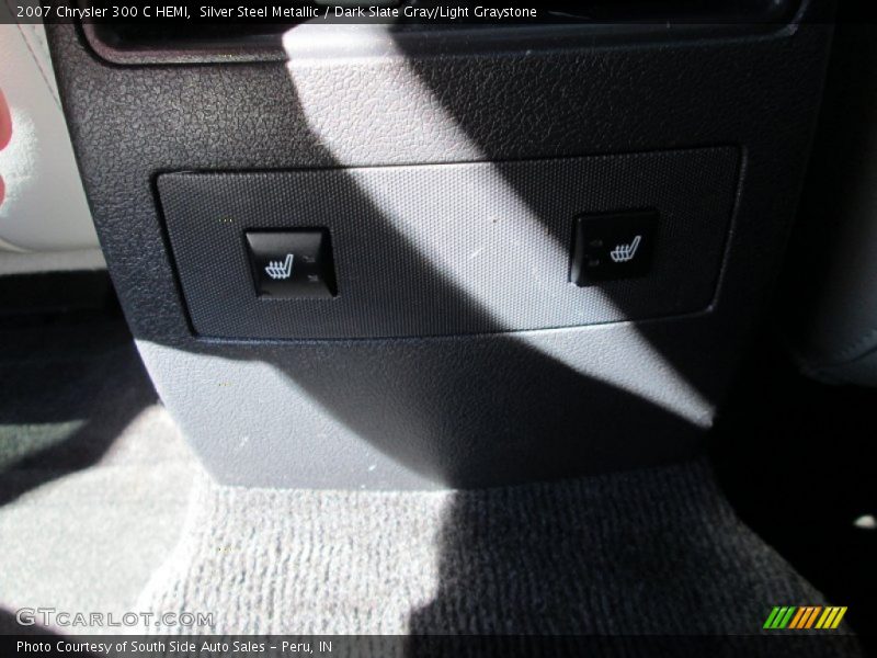 Silver Steel Metallic / Dark Slate Gray/Light Graystone 2007 Chrysler 300 C HEMI