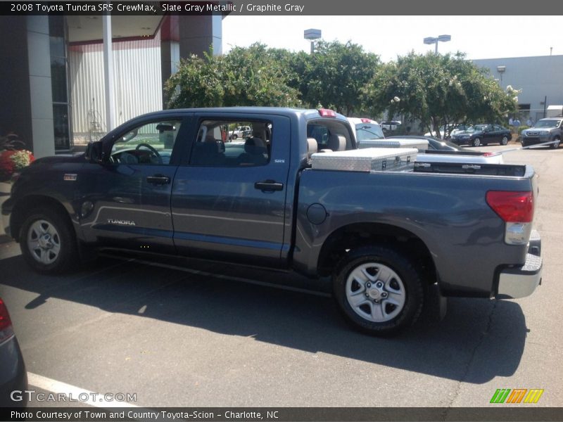 Slate Gray Metallic / Graphite Gray 2008 Toyota Tundra SR5 CrewMax