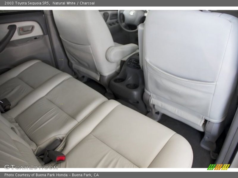 Natural White / Charcoal 2003 Toyota Sequoia SR5