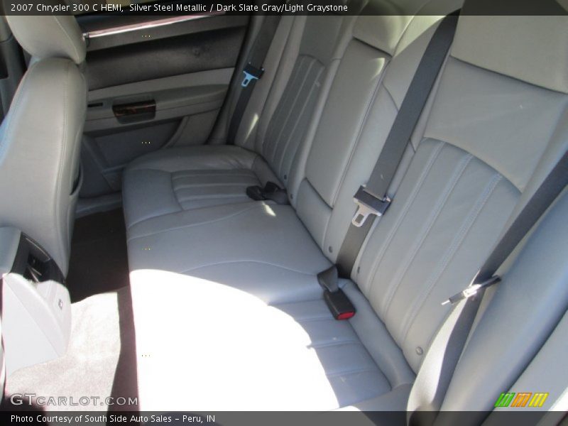 Silver Steel Metallic / Dark Slate Gray/Light Graystone 2007 Chrysler 300 C HEMI