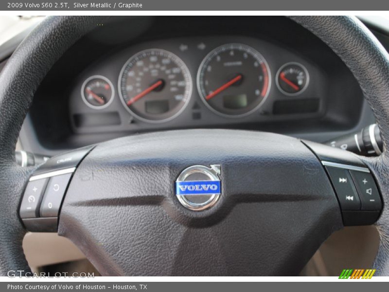 Silver Metallic / Graphite 2009 Volvo S60 2.5T