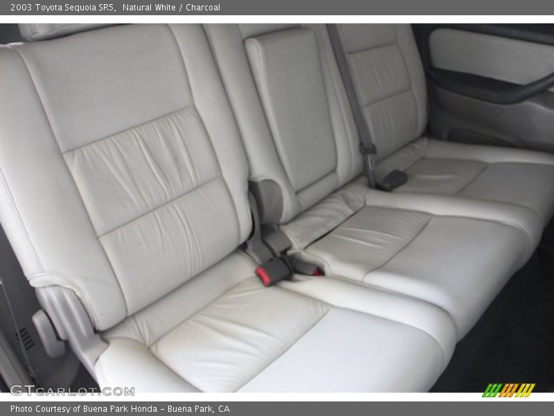 Natural White / Charcoal 2003 Toyota Sequoia SR5
