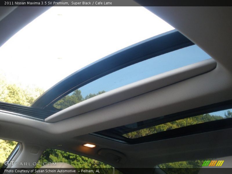 Super Black / Cafe Latte 2011 Nissan Maxima 3.5 SV Premium