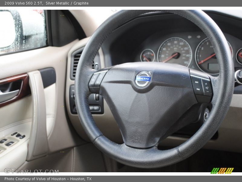 Silver Metallic / Graphite 2009 Volvo S60 2.5T
