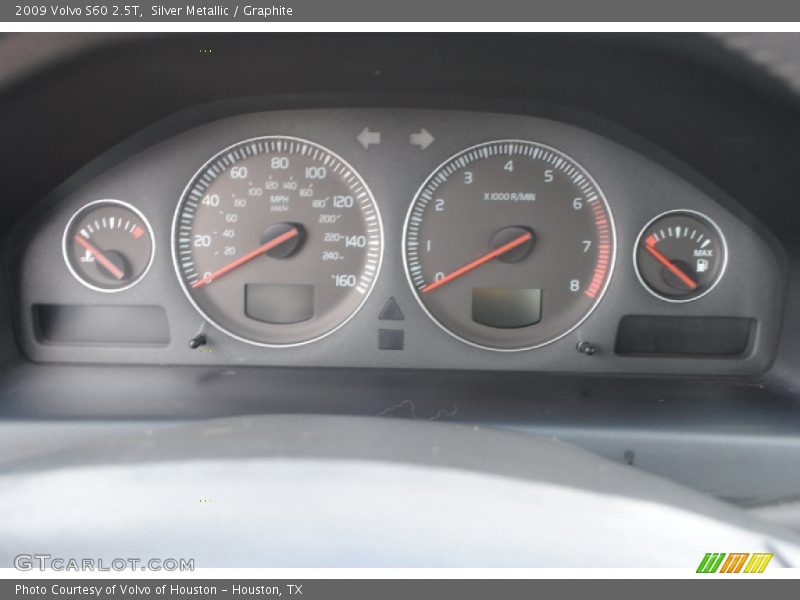 Silver Metallic / Graphite 2009 Volvo S60 2.5T