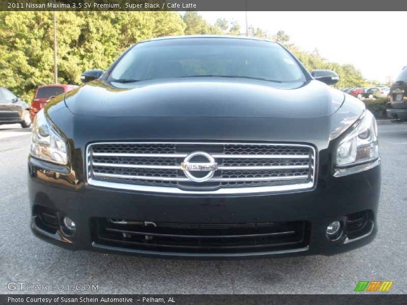 Super Black / Cafe Latte 2011 Nissan Maxima 3.5 SV Premium
