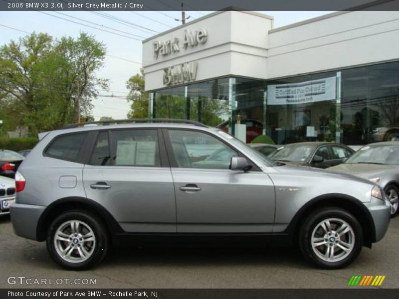Silver Grey Metallic / Grey 2006 BMW X3 3.0i