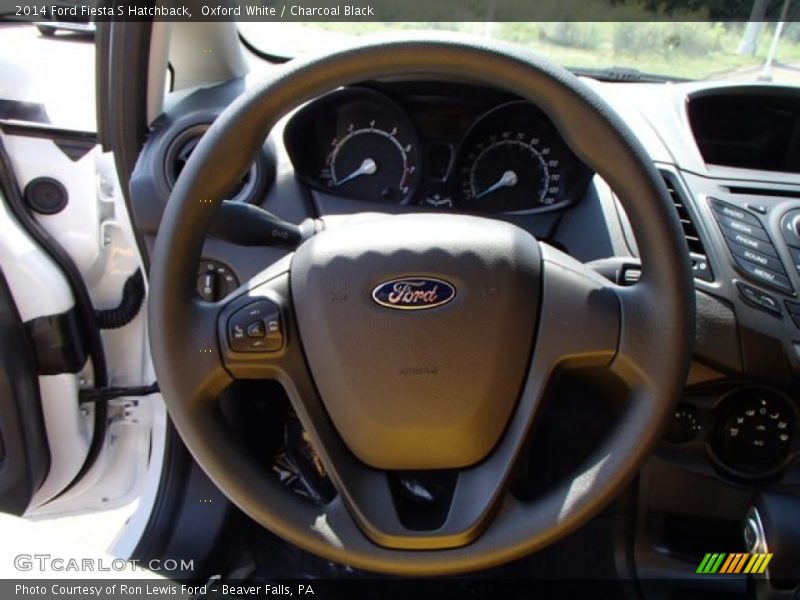  2014 Fiesta S Hatchback Steering Wheel