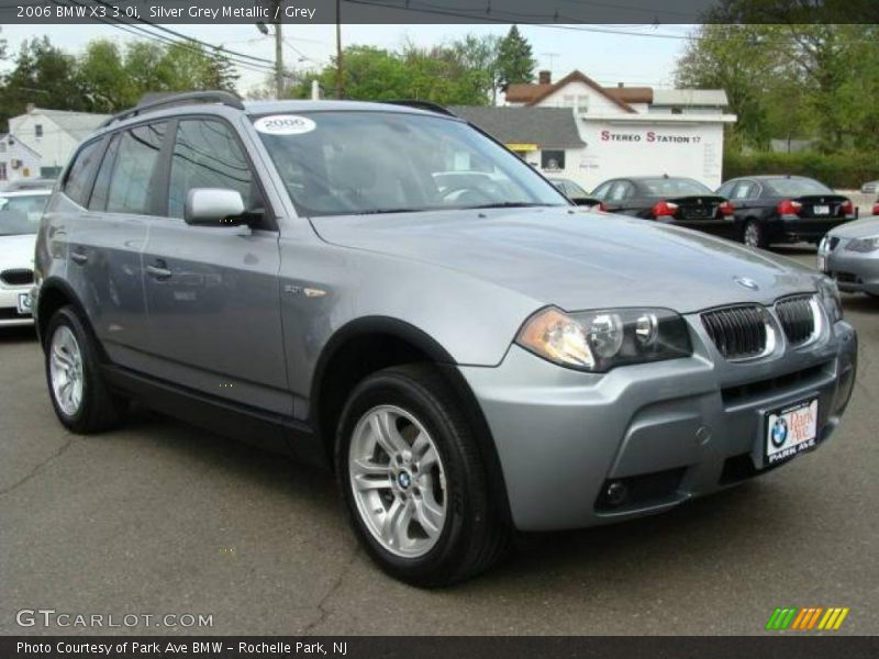 Silver Grey Metallic / Grey 2006 BMW X3 3.0i