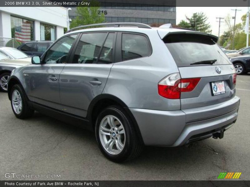 Silver Grey Metallic / Grey 2006 BMW X3 3.0i