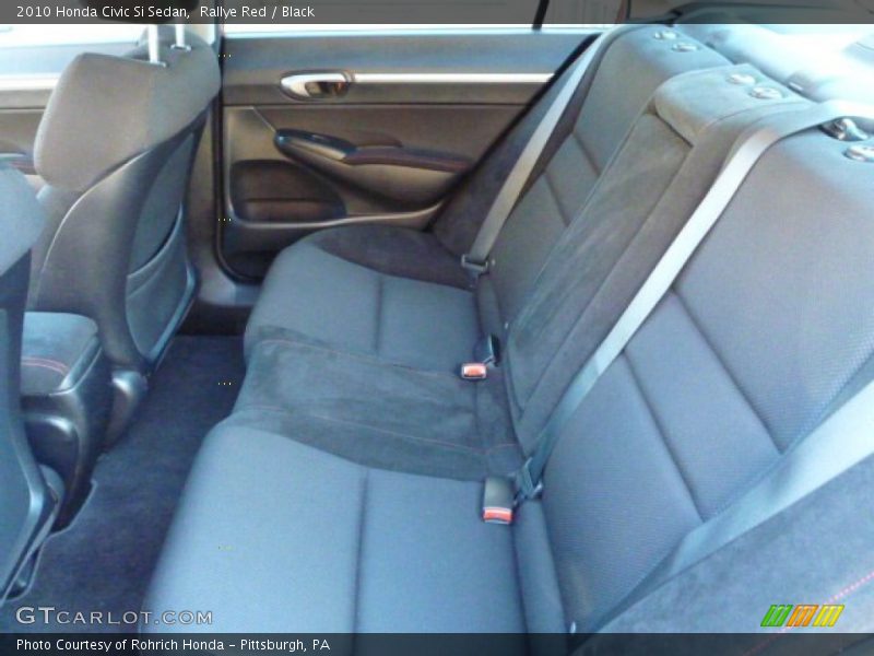 Rallye Red / Black 2010 Honda Civic Si Sedan