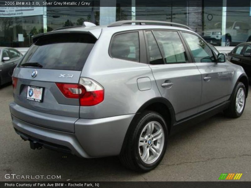 Silver Grey Metallic / Grey 2006 BMW X3 3.0i