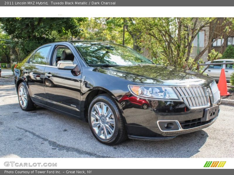 Front 3/4 View of 2011 MKZ Hybrid