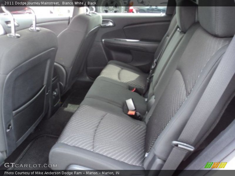 Bianco White / Black 2011 Dodge Journey Mainstreet