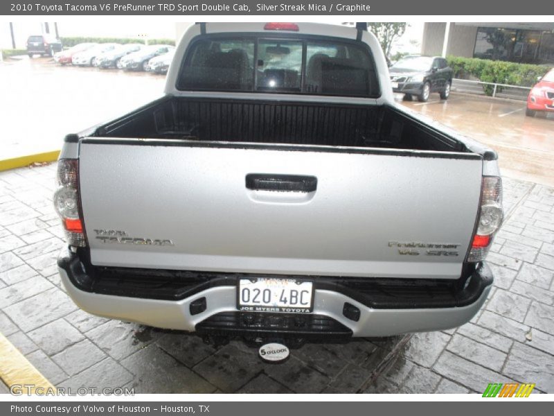 Silver Streak Mica / Graphite 2010 Toyota Tacoma V6 PreRunner TRD Sport Double Cab