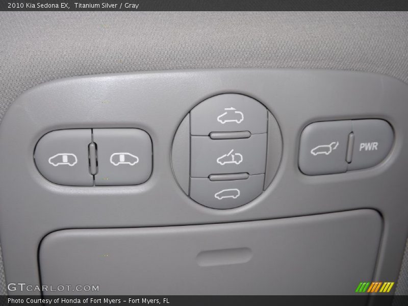 Controls of 2010 Sedona EX
