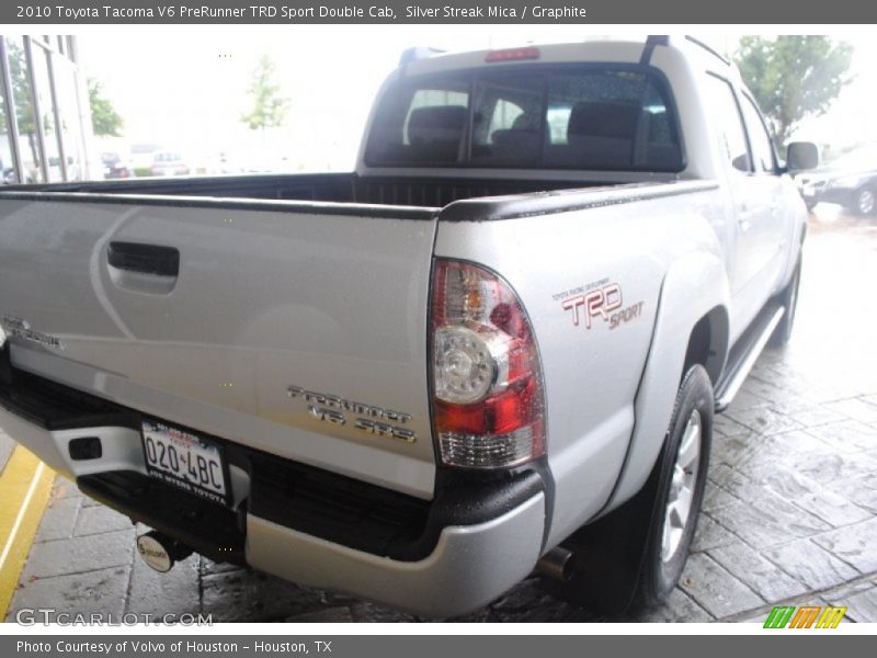Silver Streak Mica / Graphite 2010 Toyota Tacoma V6 PreRunner TRD Sport Double Cab