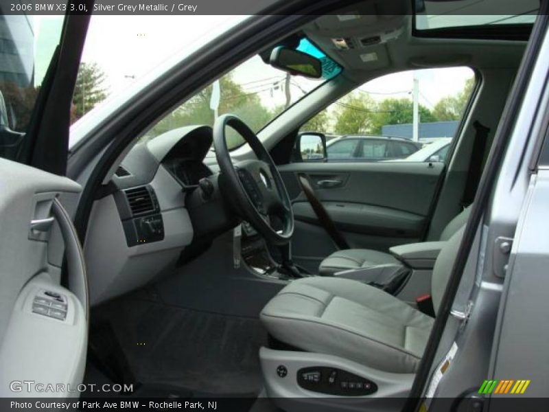 Silver Grey Metallic / Grey 2006 BMW X3 3.0i