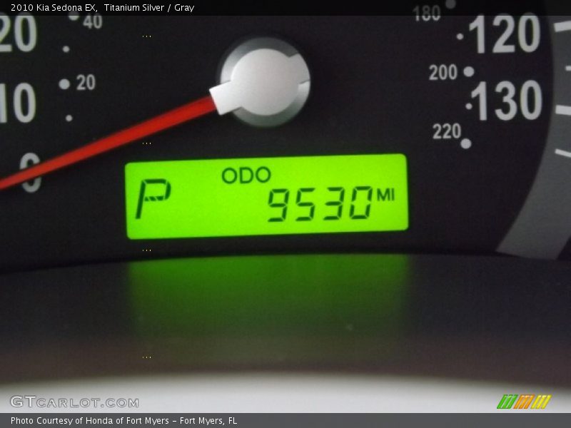 Titanium Silver / Gray 2010 Kia Sedona EX