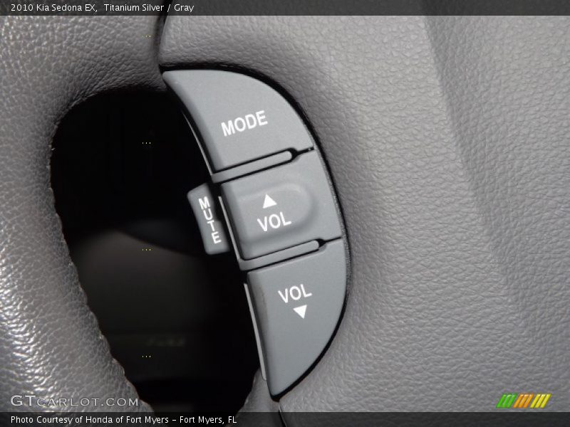 Controls of 2010 Sedona EX