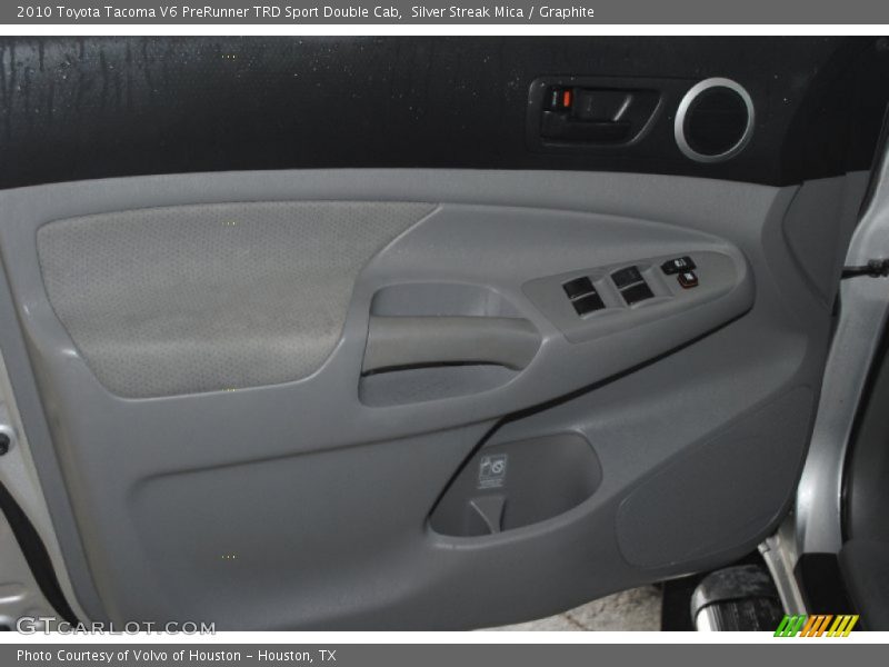 Silver Streak Mica / Graphite 2010 Toyota Tacoma V6 PreRunner TRD Sport Double Cab