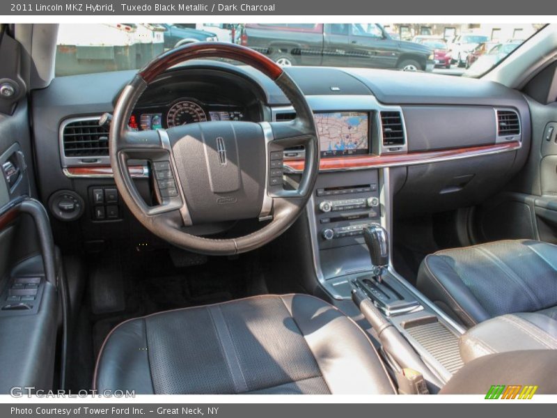 Tuxedo Black Metallic / Dark Charcoal 2011 Lincoln MKZ Hybrid
