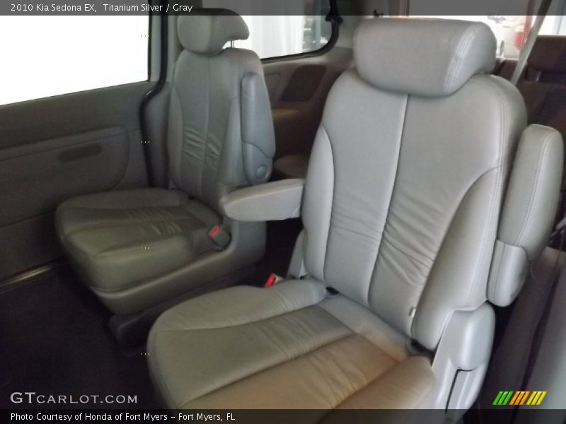 Rear Seat of 2010 Sedona EX