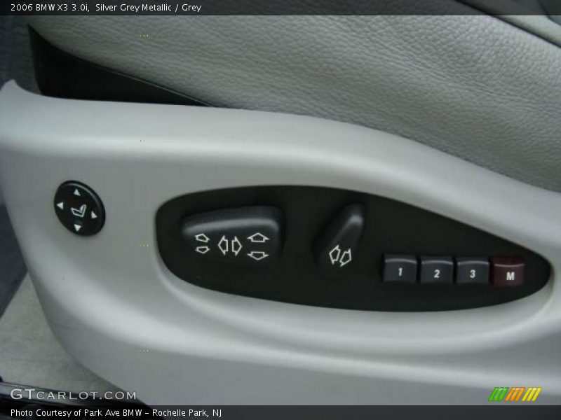 Silver Grey Metallic / Grey 2006 BMW X3 3.0i