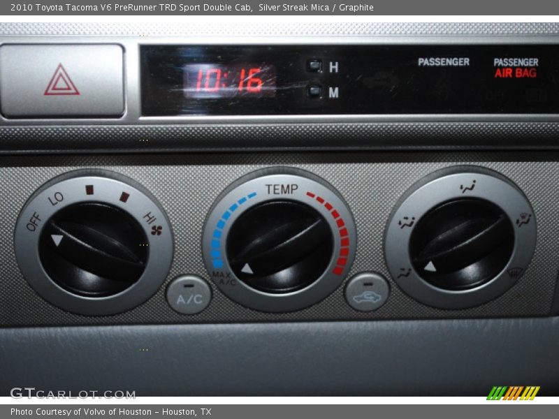 Silver Streak Mica / Graphite 2010 Toyota Tacoma V6 PreRunner TRD Sport Double Cab