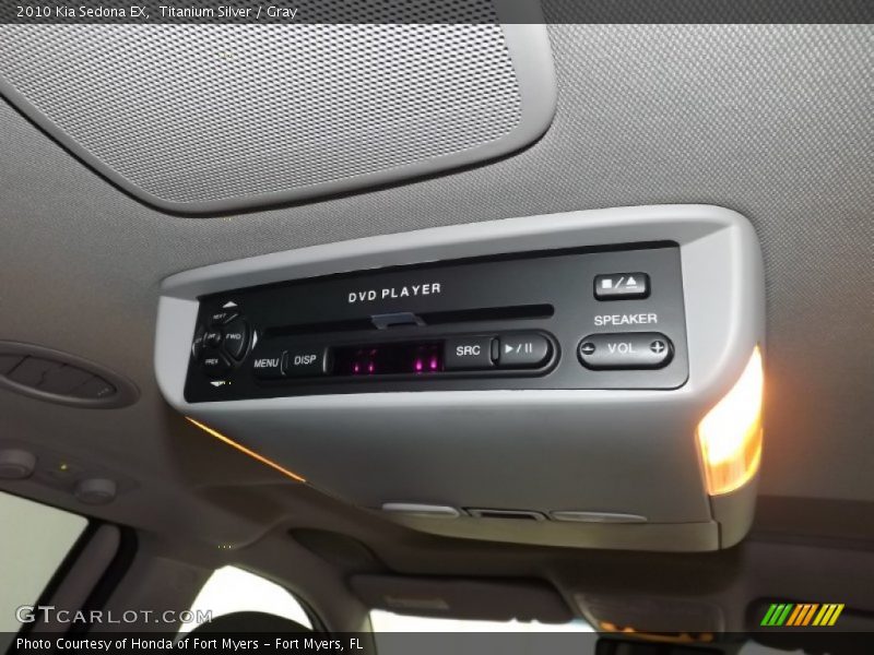 Entertainment System of 2010 Sedona EX