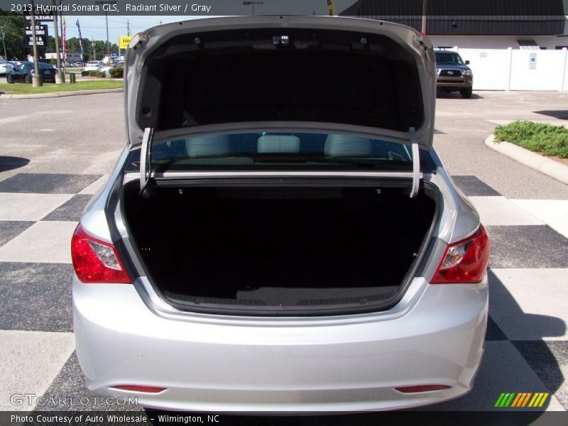 Radiant Silver / Gray 2013 Hyundai Sonata GLS
