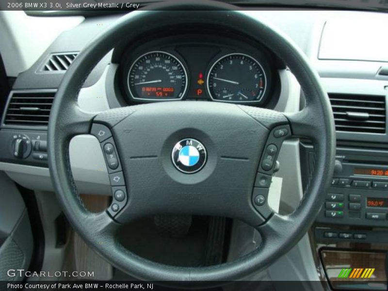 Silver Grey Metallic / Grey 2006 BMW X3 3.0i