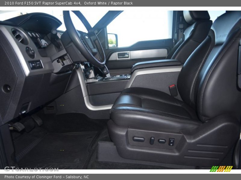 Oxford White / Raptor Black 2010 Ford F150 SVT Raptor SuperCab 4x4