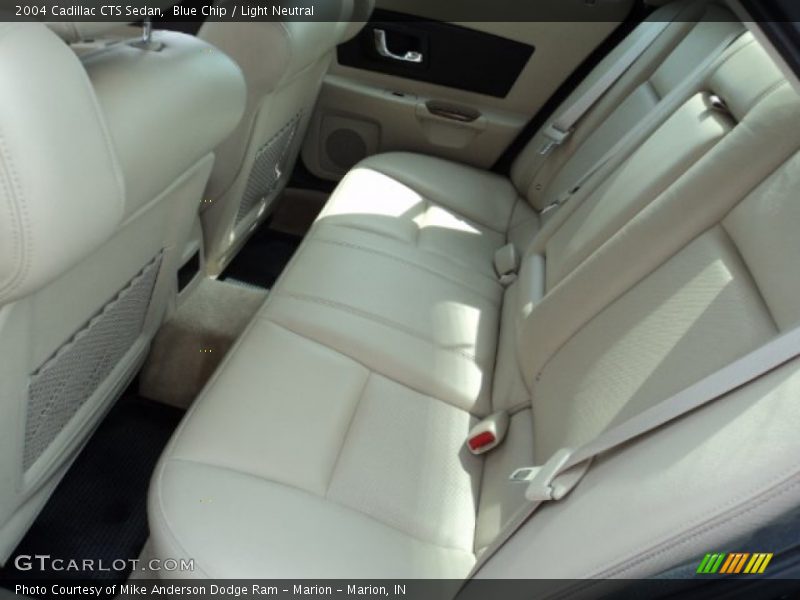 Blue Chip / Light Neutral 2004 Cadillac CTS Sedan
