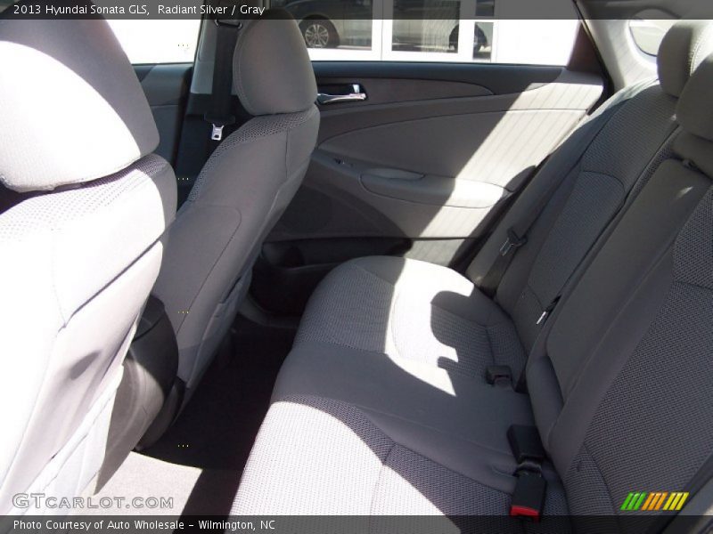 Radiant Silver / Gray 2013 Hyundai Sonata GLS