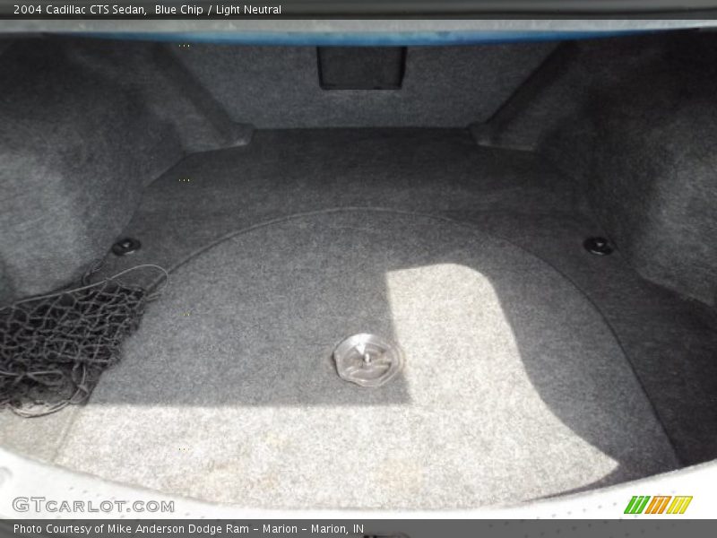 Blue Chip / Light Neutral 2004 Cadillac CTS Sedan