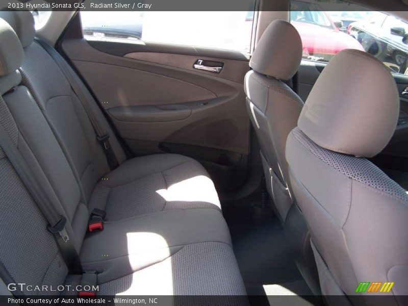 Radiant Silver / Gray 2013 Hyundai Sonata GLS